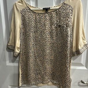 Woman’s multicolored top